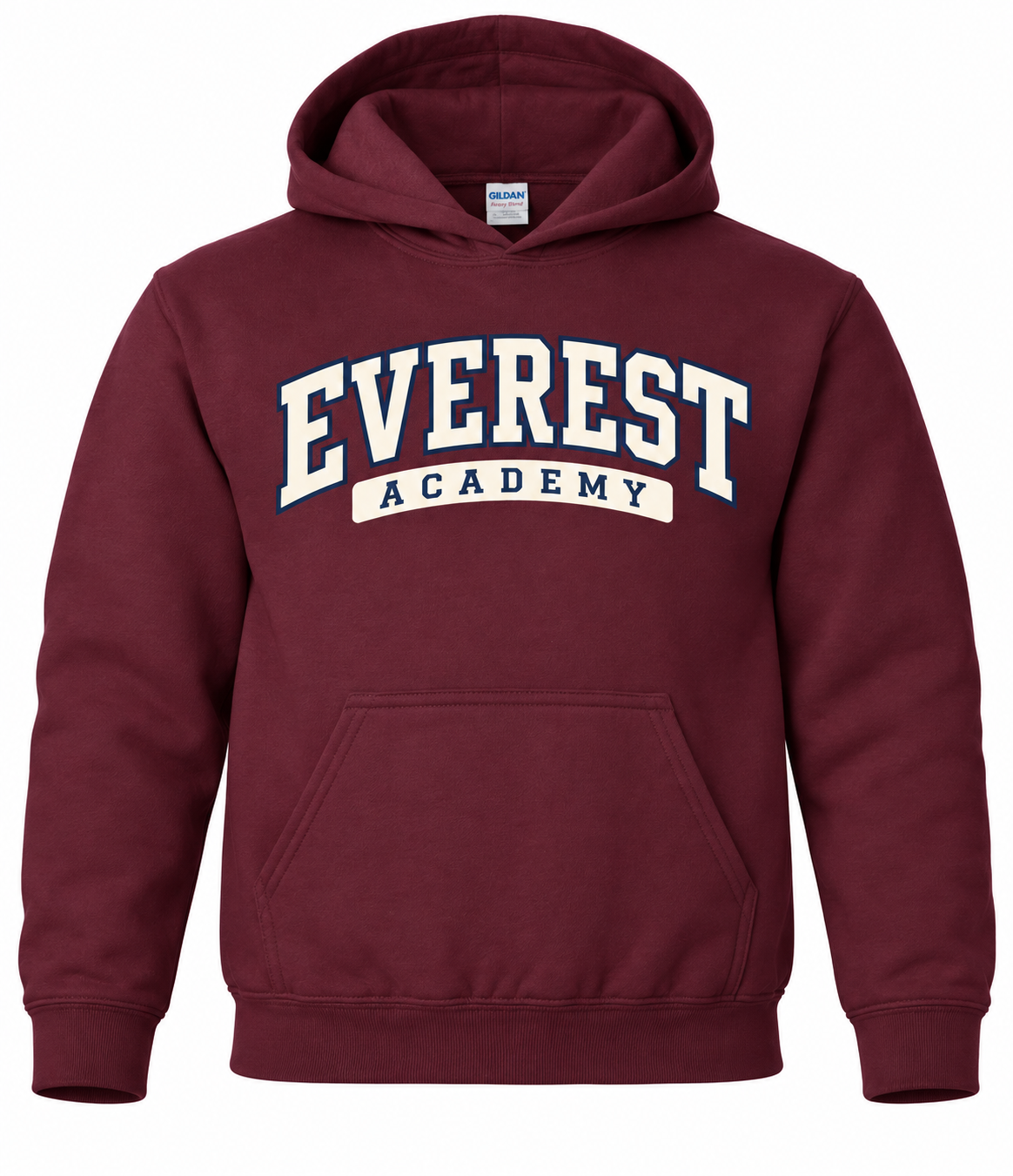 Simple Everest Academy Gildan Hoodie
