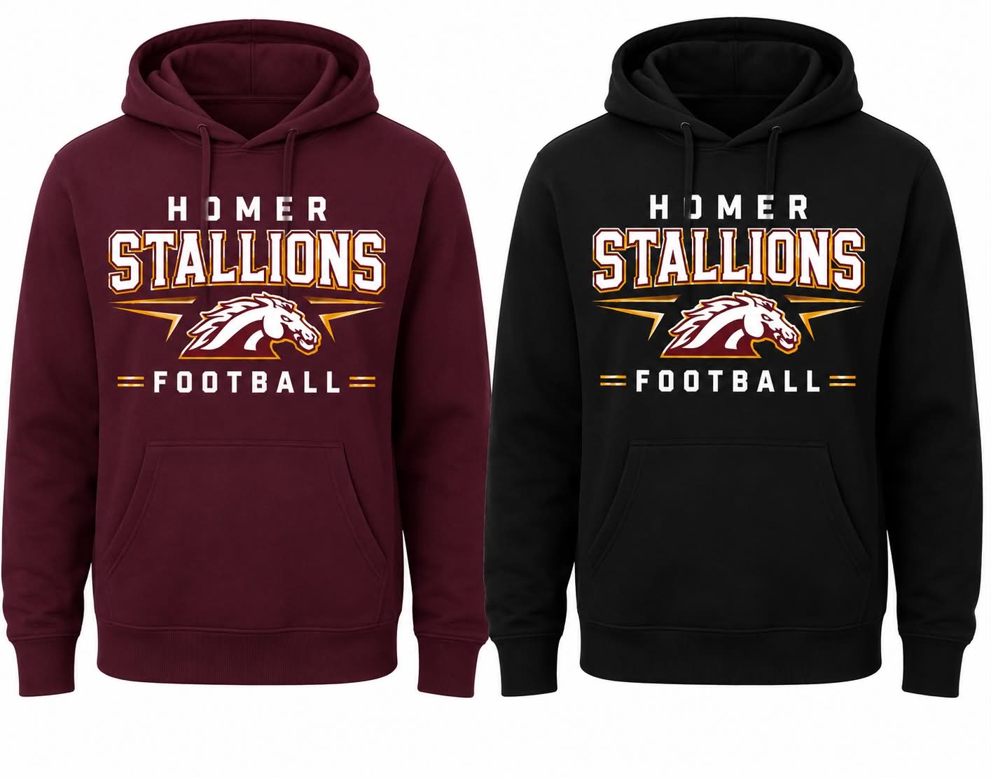 Homer Stallions Gildan Hoodie