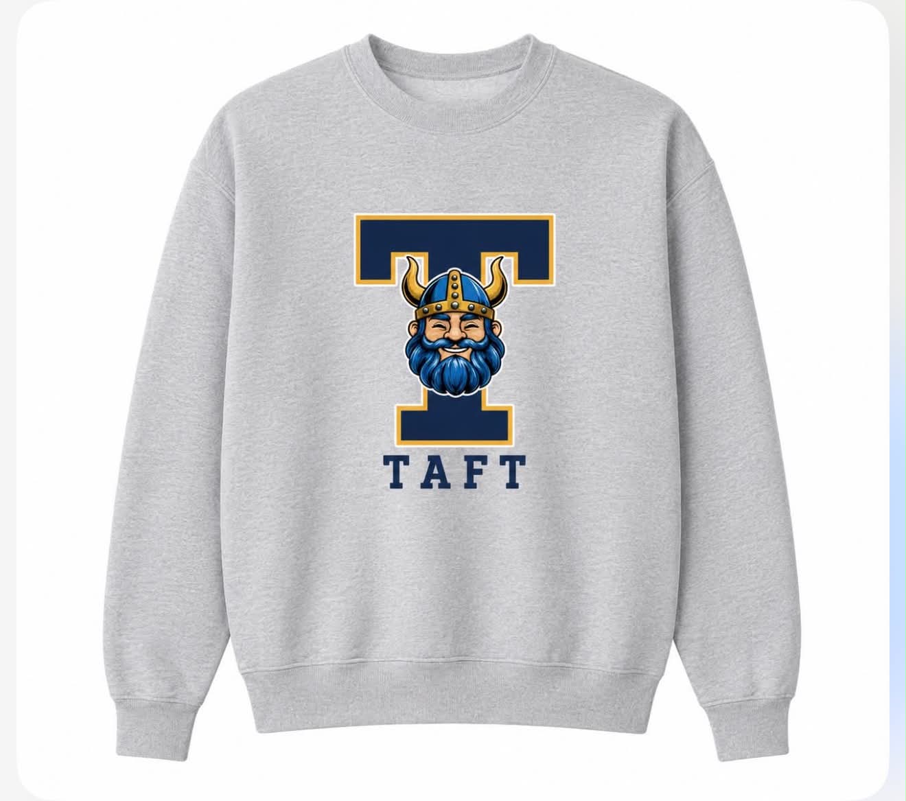 Taft T Grey Gildan Crewneck