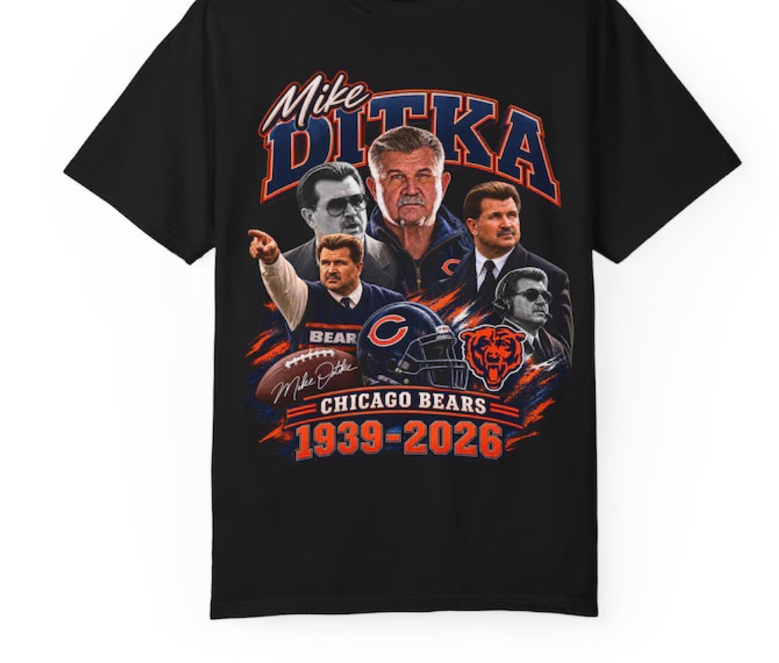 Mike Ditka Collage Gildan T-Shirt