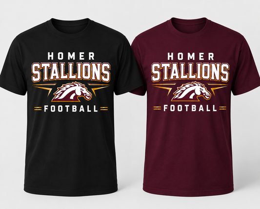 Homer Stallions Gildan T-Shirt