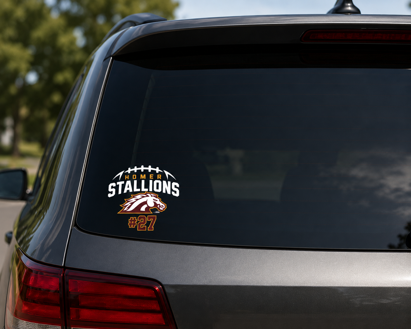 Personalized Car Window Sticker