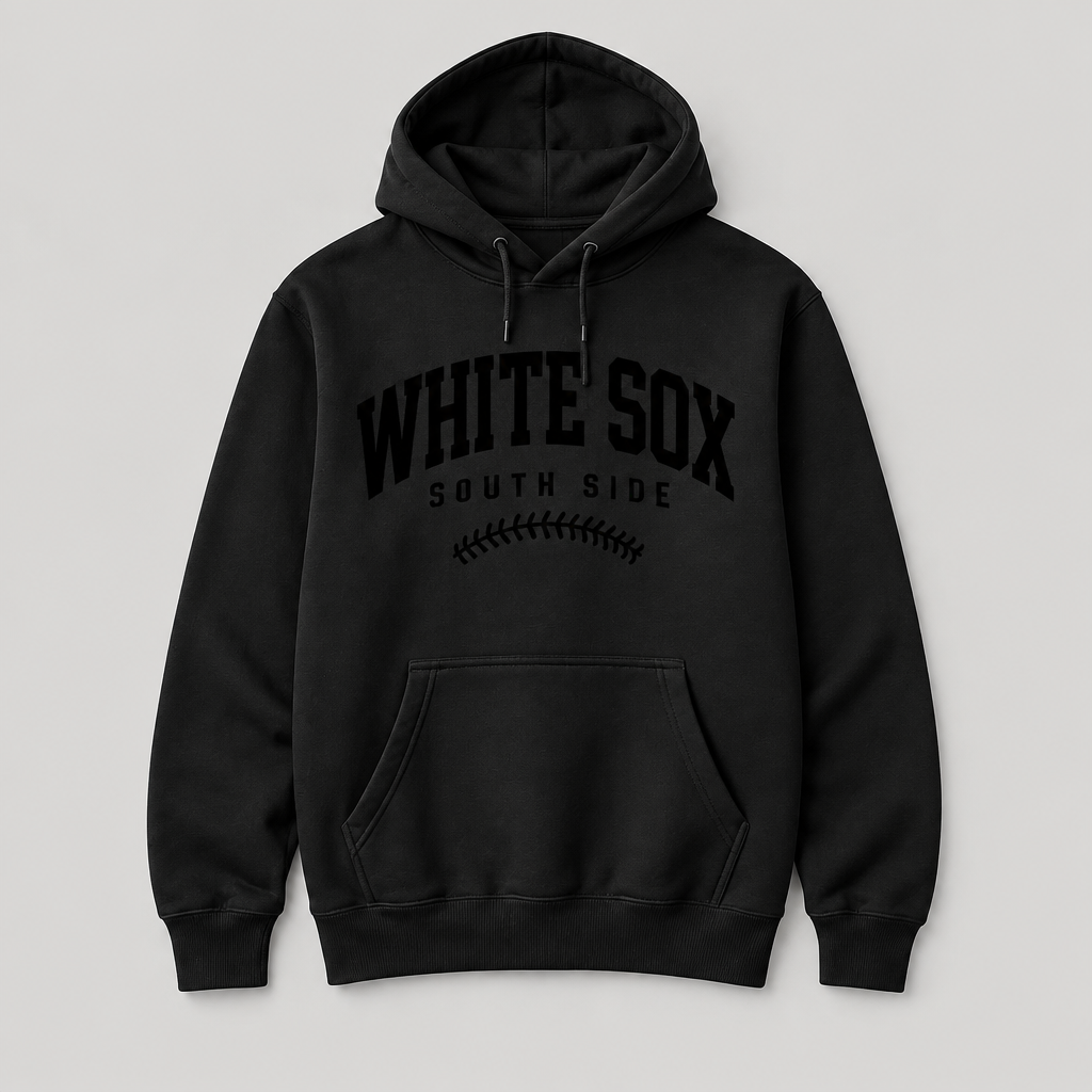 Black Out White Sox Gildan Hoodie