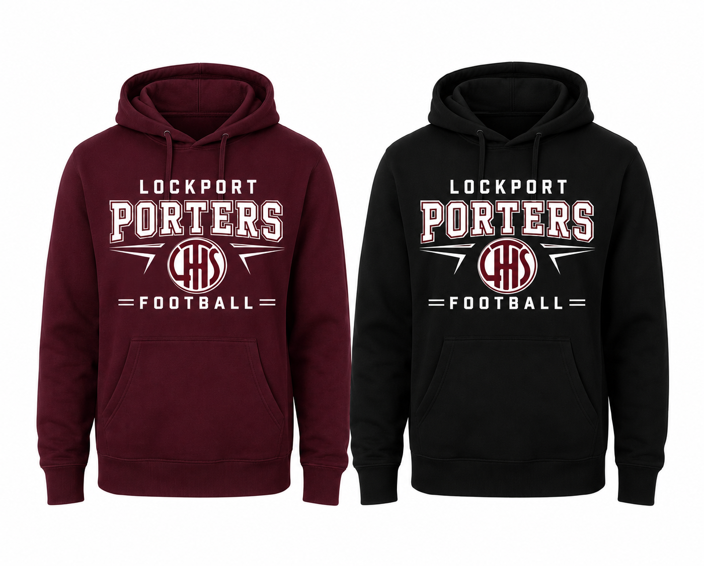 Lockport Porters Gildan Hoodie