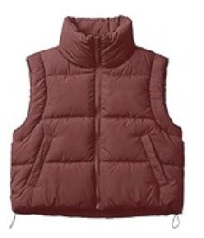 Cropped Jersey Vest