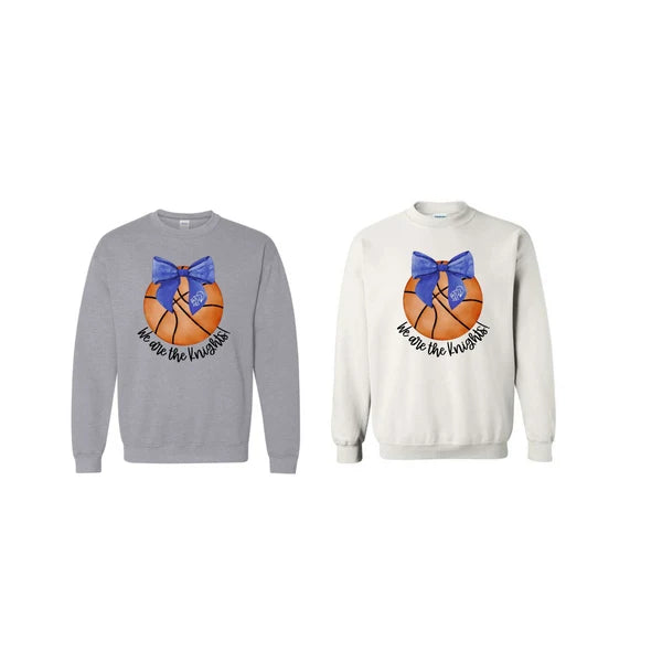 We Are The Knights Basketball Gildan Crewneck
