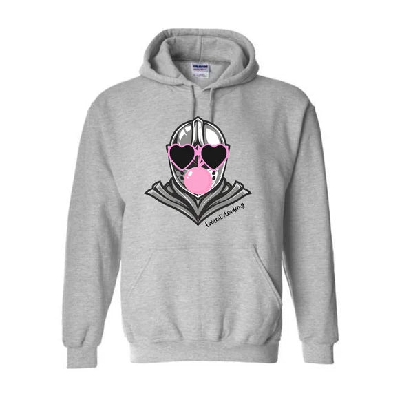 Bubble Gum Knight Gildan Hoodie