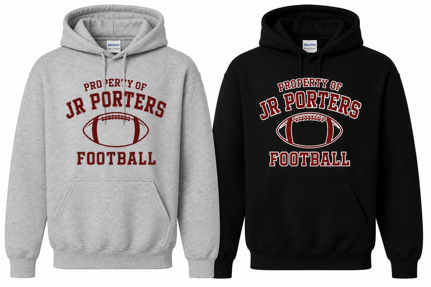 Property Of JR Porters Gildan Hoodie