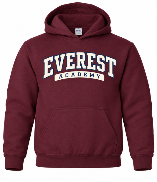 Simple Everest Academy Gildan Hoodie