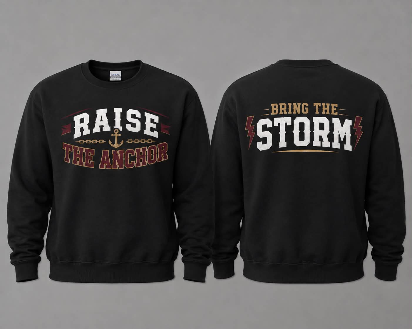 Raise The Anchor JR Porters Gildan Crewneck