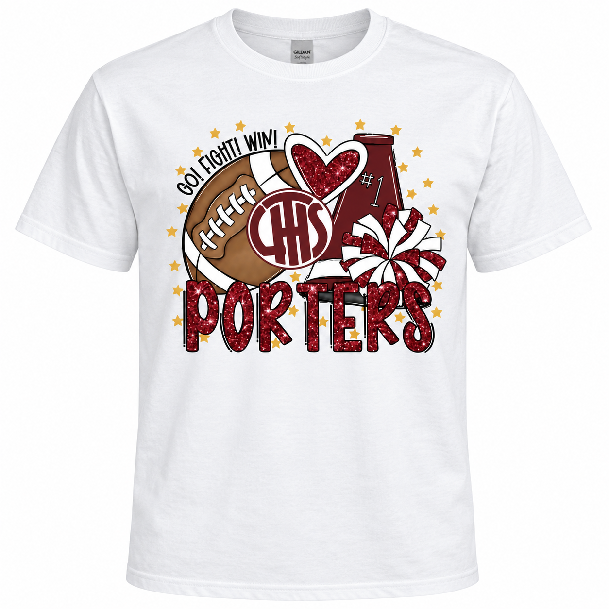 Porters Go! Fight! Win! T-Shirt