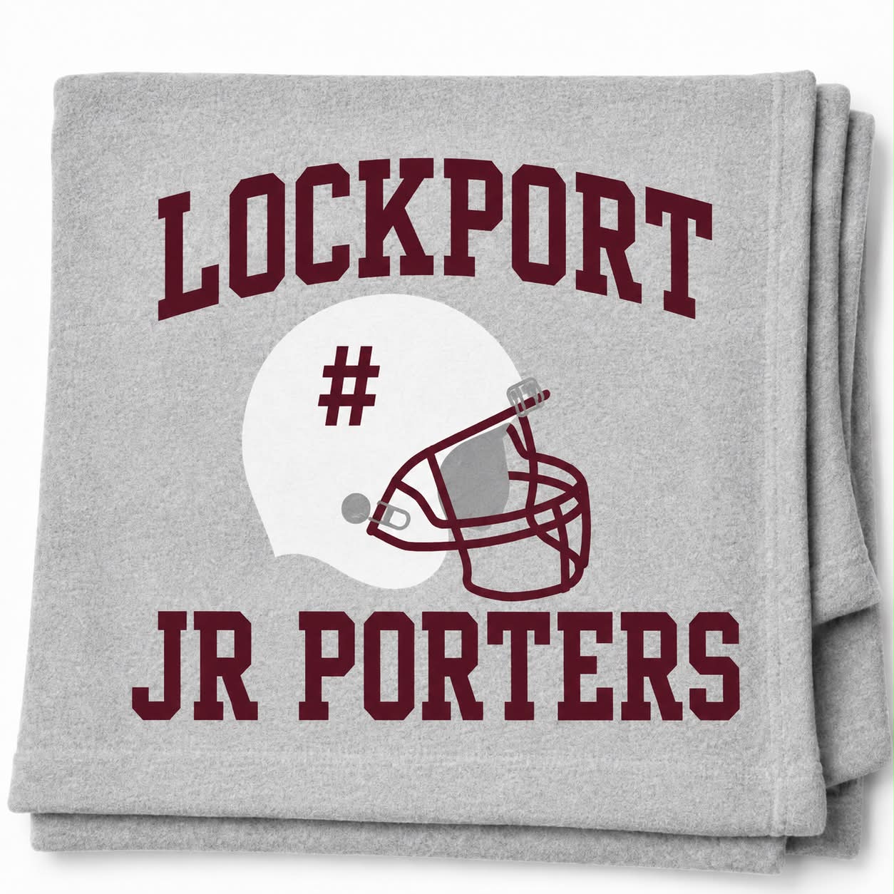 Personalized JR Porters Gildan Stadium Blanket
