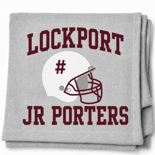 Personalized JR Porters Gildan Stadium Blanket