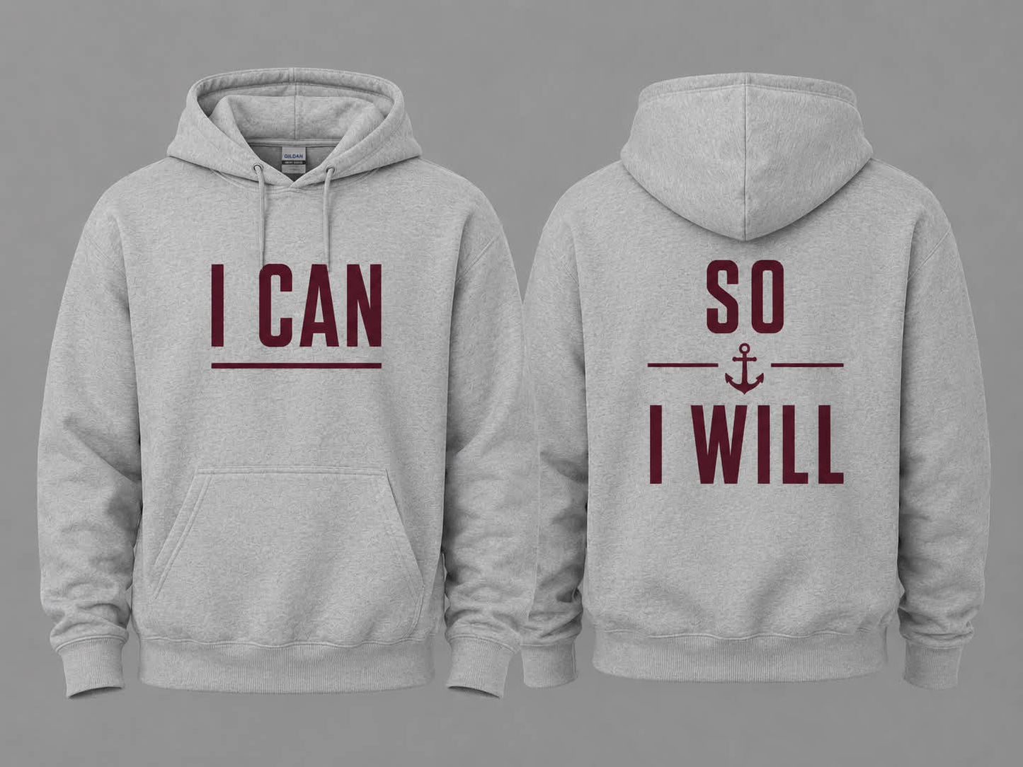 I Can So I Will JR Porters Gildan Hoodie