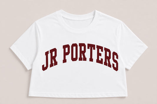 Custom JR Porters Crop Top