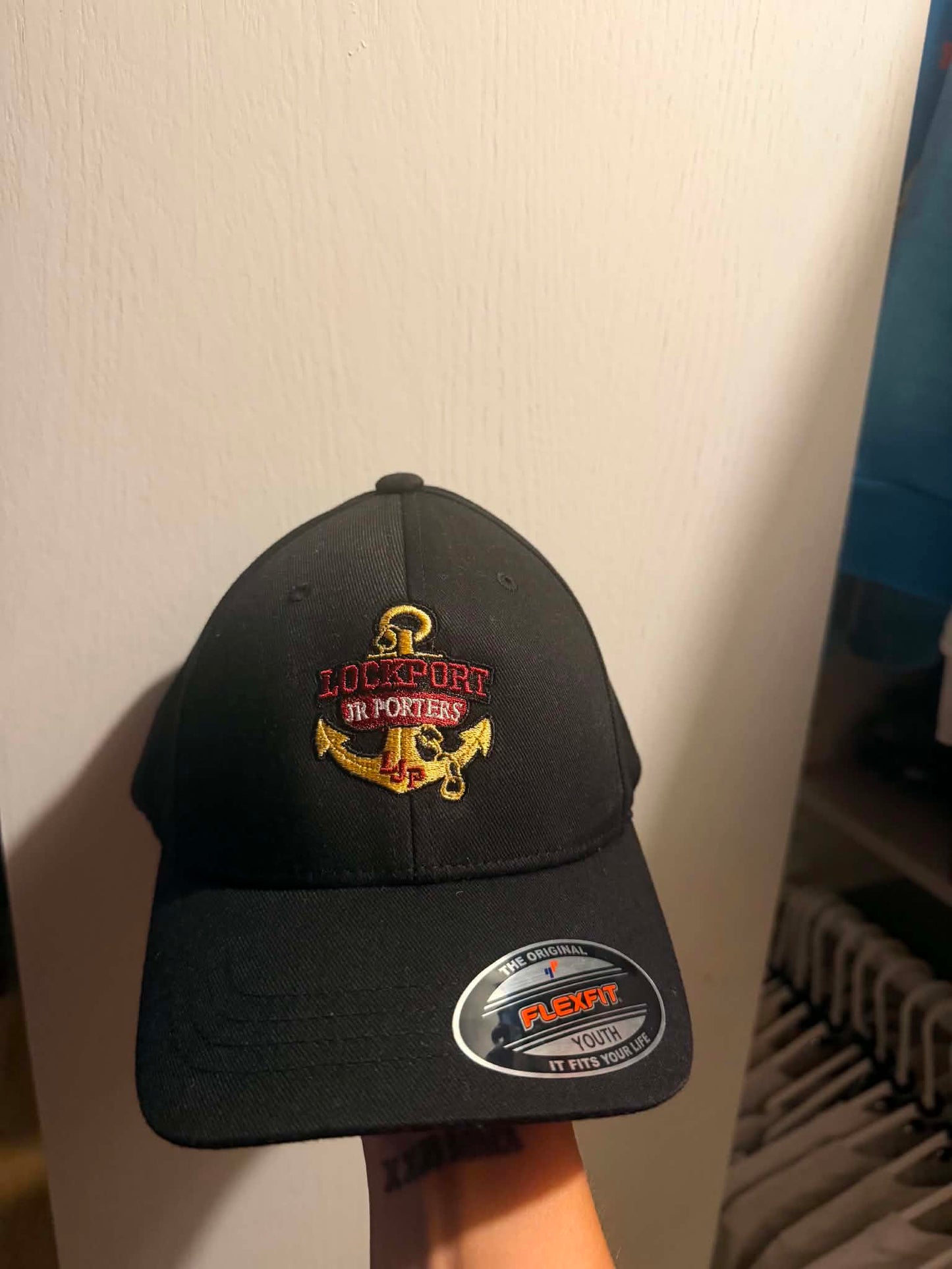 Lockport JR Porters Fitted Embroidered Hat