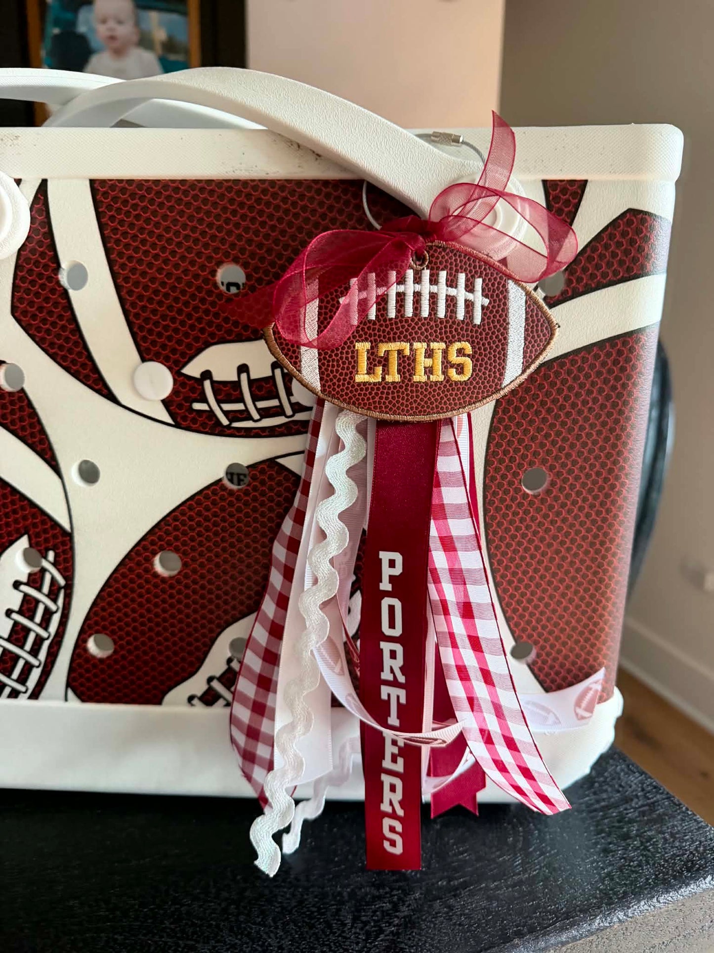 Custom Porters Football Bag Tags