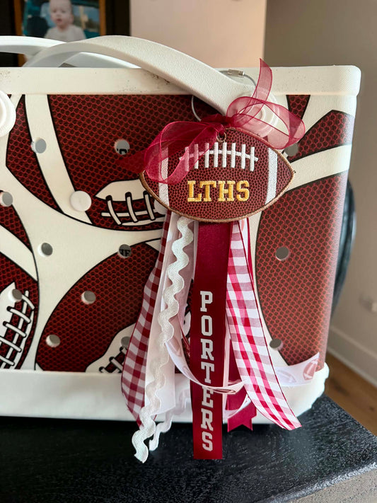 Custom Porters Football Bag Tags