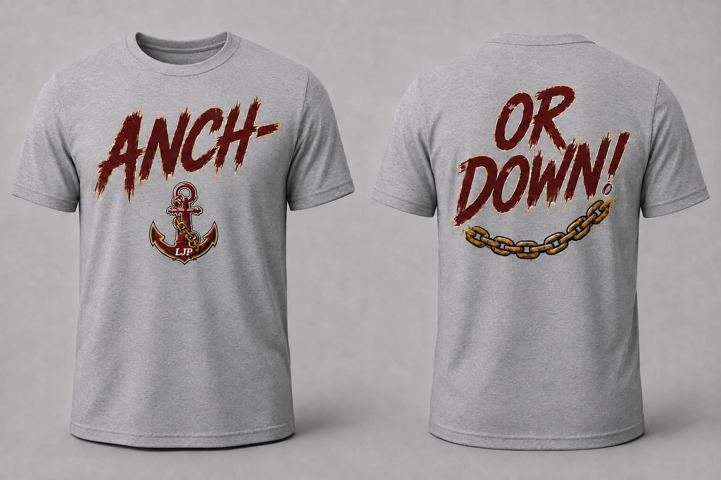 Anchor Down JR Porters Gildan T-Shirt