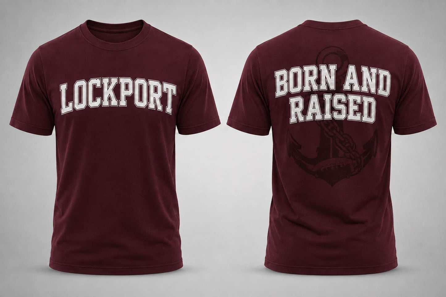 Lockport Born and Raised Gildan T-Shirt