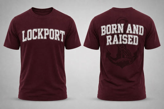 Lockport Born and Raised Gildan T-Shirt