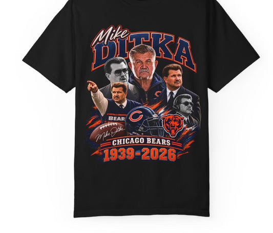 Mike Ditka Collage Gildan T-Shirt
