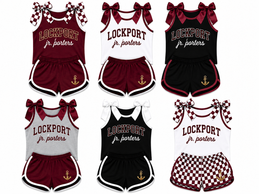 PRE-ORDER Custom Bow Tank & Shorts Set