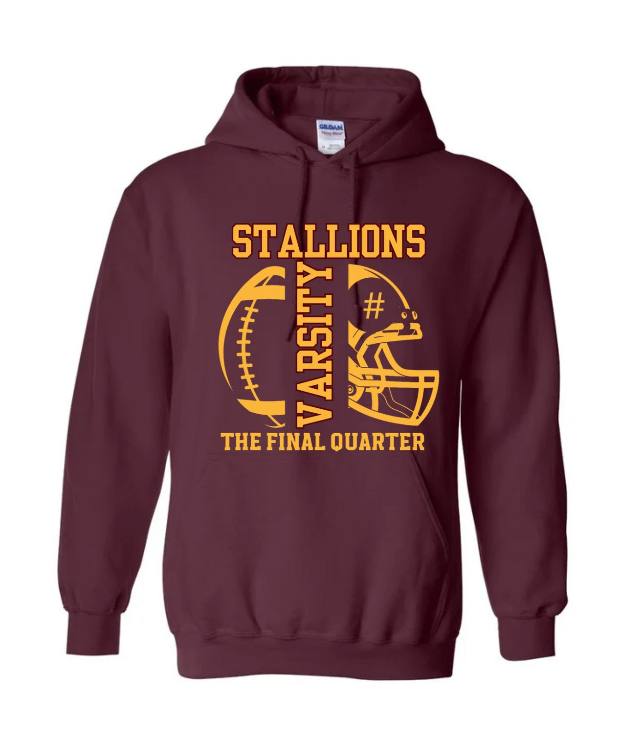 Varsity Gildan Hoodie
