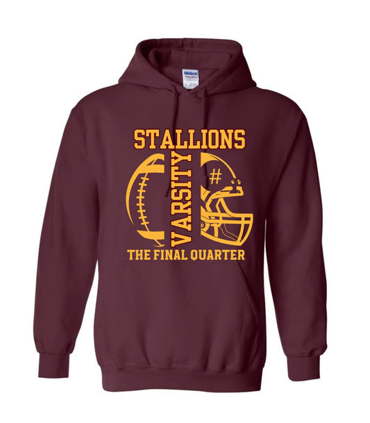 Varsity Gildan Hoodie