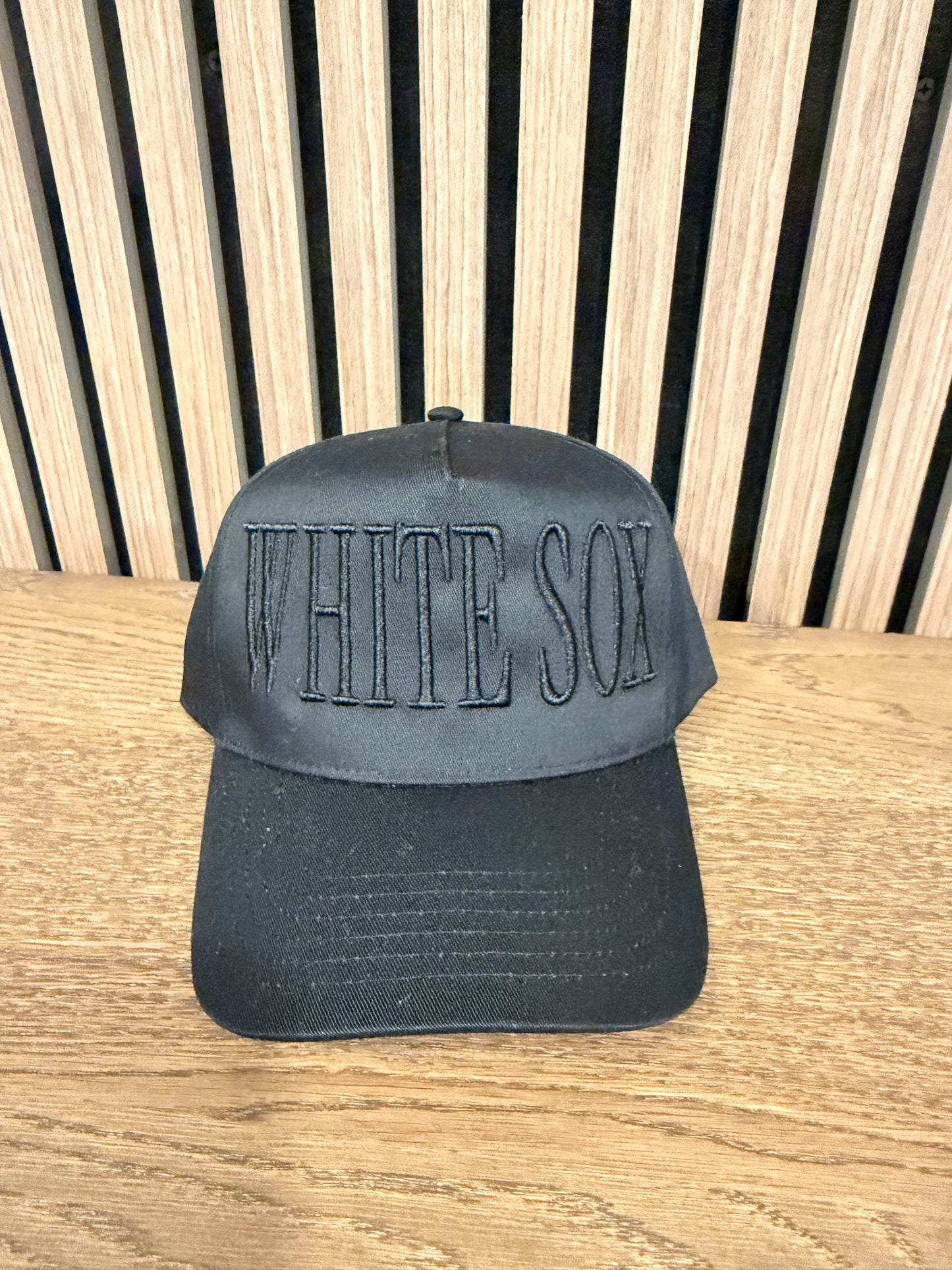 Black Out White Sox Hat