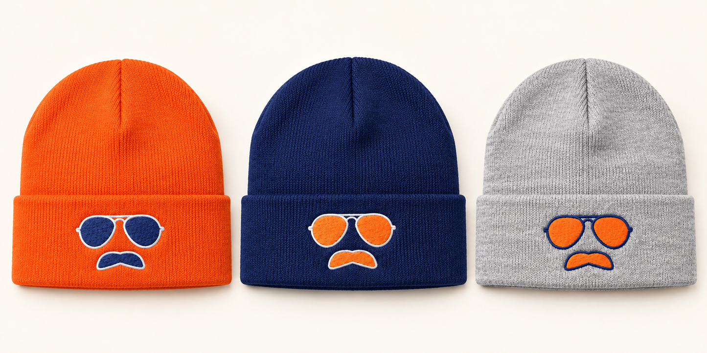 Ditka Embroidered Cuffed Beanie