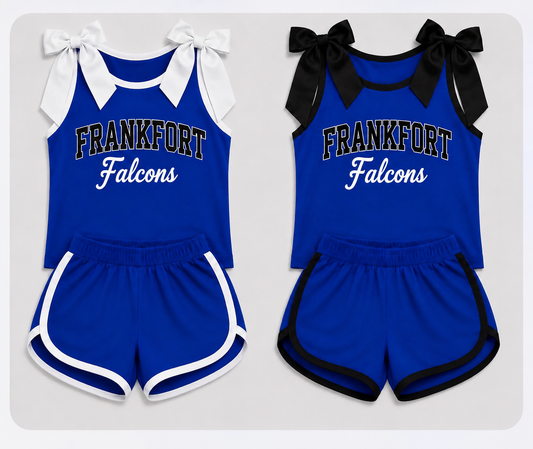 CUSTOM FALCONS BULK PRE-ORDER Custom Bow Tank & Shorts Set