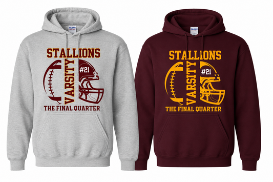 Varsity Gildan Hoodie