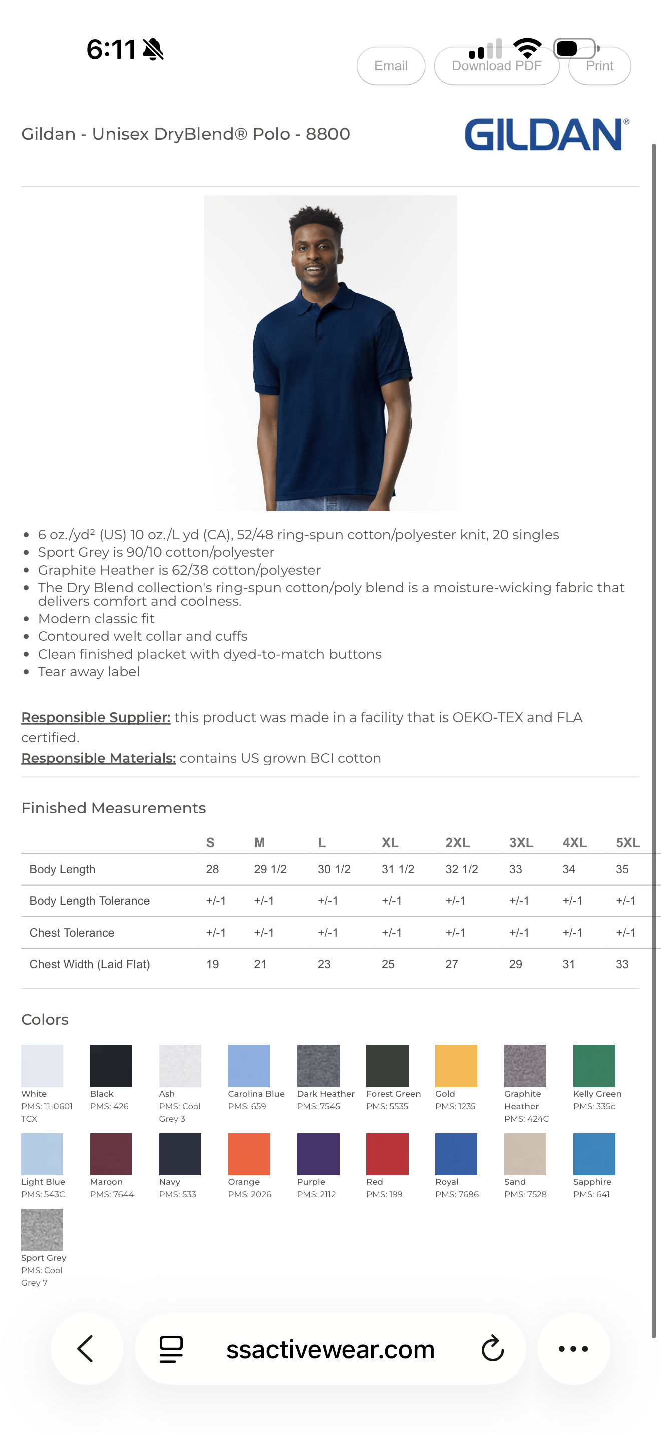 Embroidered Polo