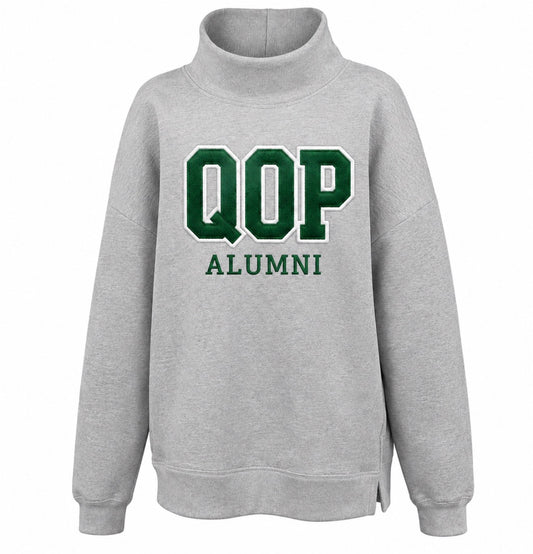 Embroidered QOP Alumni Mocknecks
