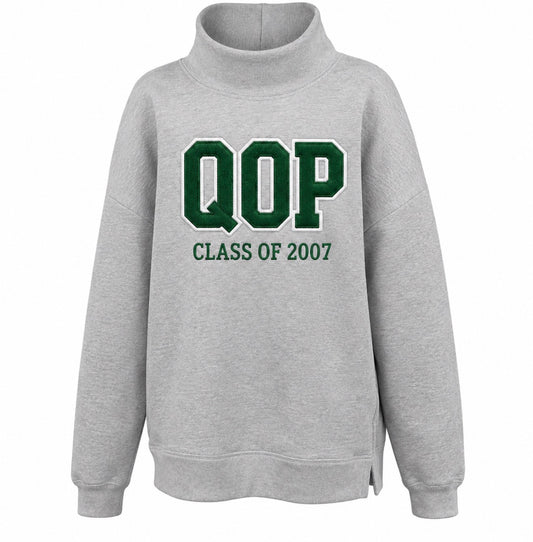 Embroidered QOP Class Of 2007 Mocknecks
