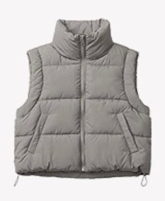 Cropped Jersey Vest