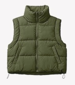 Cropped Jersey Vest