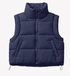 Cropped Jersey Vest