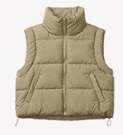 Cropped Jersey Vest