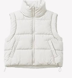 Cropped Jersey Vest