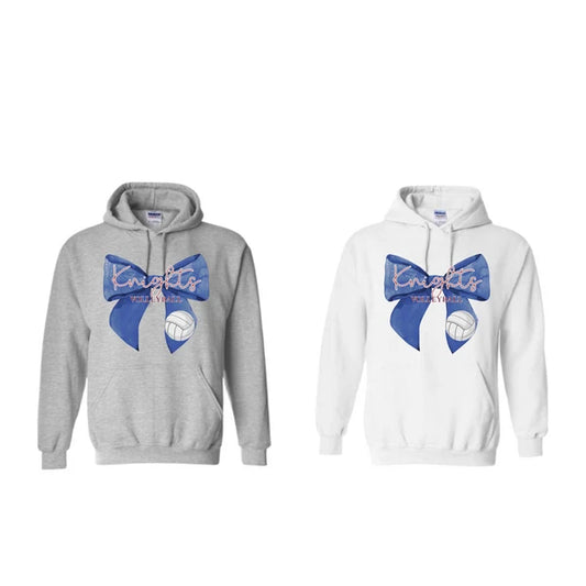 Knights Bow Volleyball Gildan Hoodie