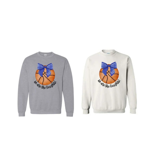 We Are The Knights Basketball Gildan Crewneck