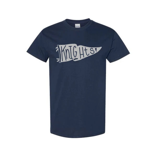 Gray Knights Flag Gildan T-Shirt