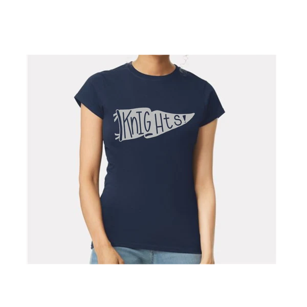 Gray Knights Flag Womens T-Shirt