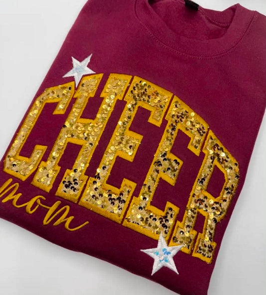 Cheer Mom Gildan Crewneck