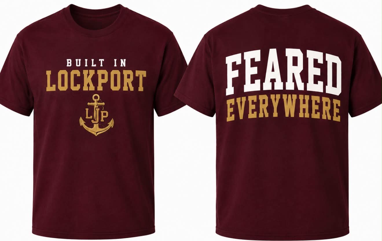 Built In Lockport Feared Everywhere Gildan T-Shirt