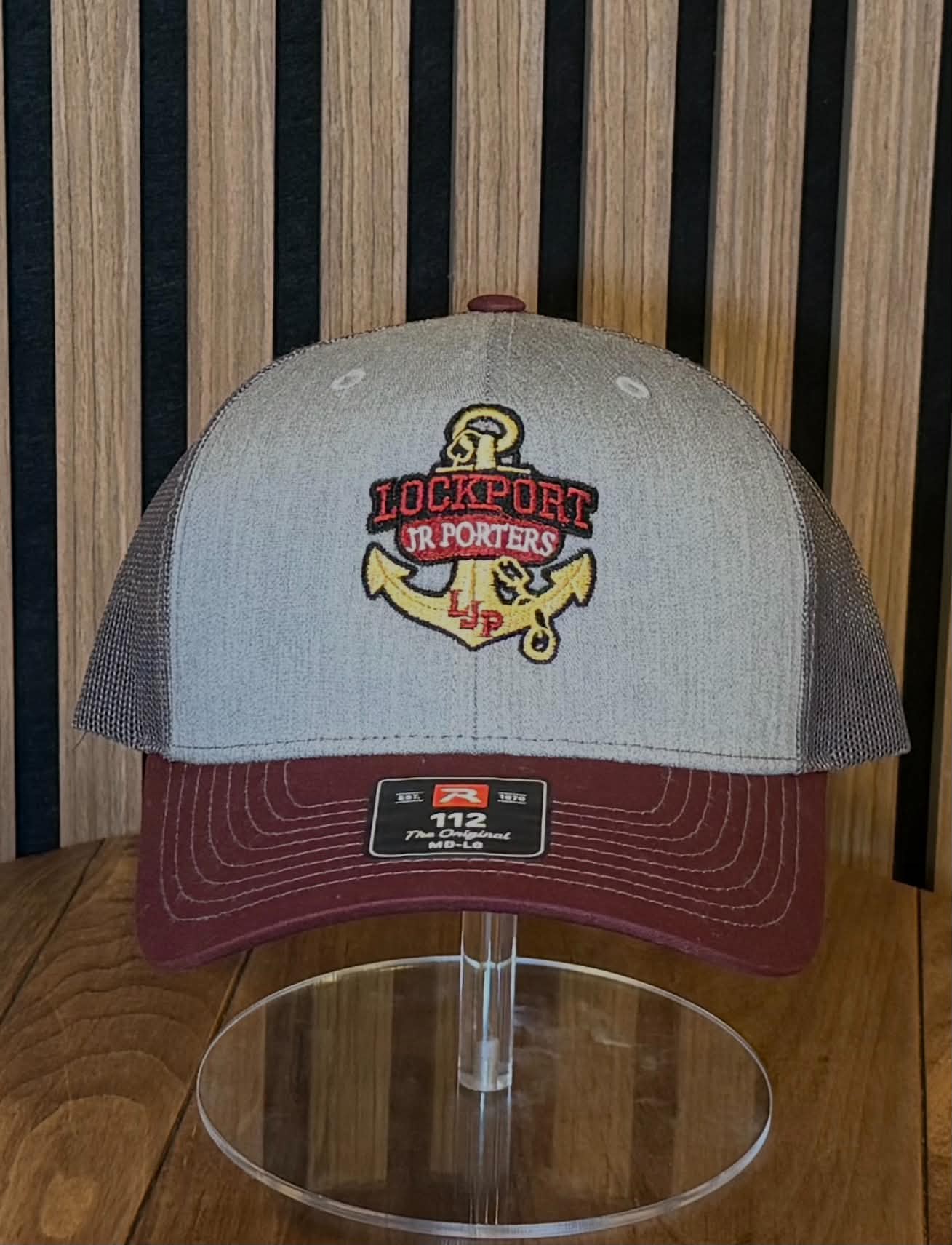 Lockport JR Porters Adjustable Embroidered Hat