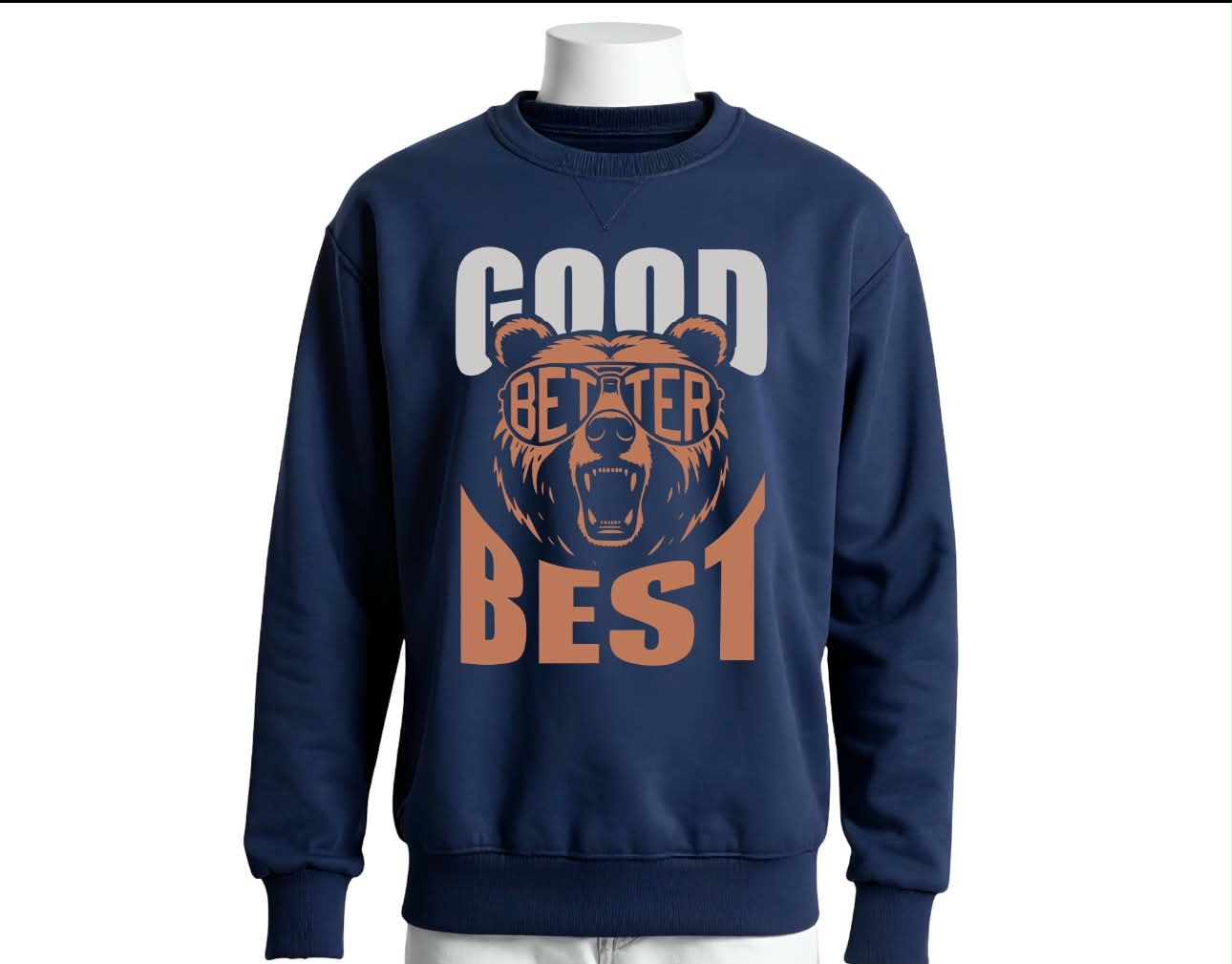 Good, Better, Best Bears Gildan Top