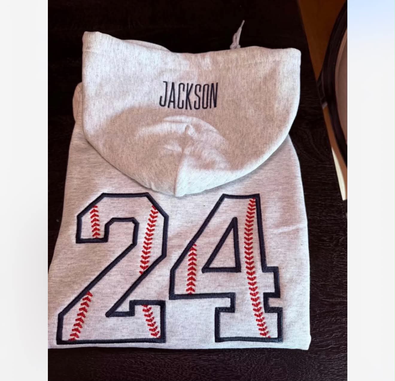 Custom Team Spirit Raw Edge Gildan Hoodie